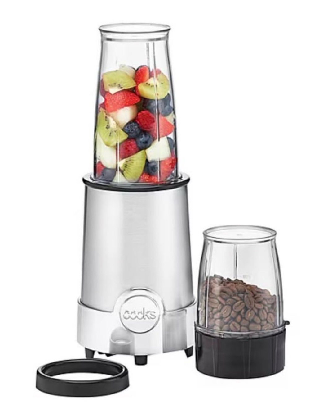 Cooks 5-in-1 Power Personal Blender/ Food Processor for Home/Dorm/Kitchen- Small